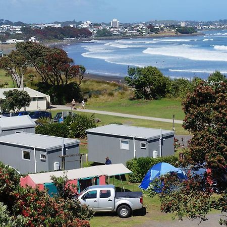 Fitzroy Beach Holiday Park นิวพลีมัธ ภายนอก รูปภาพ