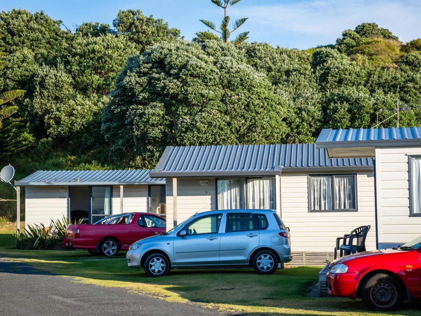 Fitzroy Beach Holiday Park นิวพลีมัธ ภายนอก รูปภาพ