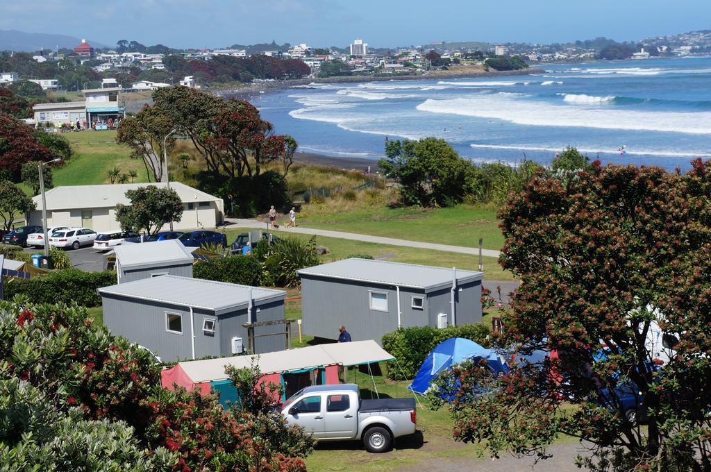 Fitzroy Beach Holiday Park นิวพลีมัธ ภายนอก รูปภาพ