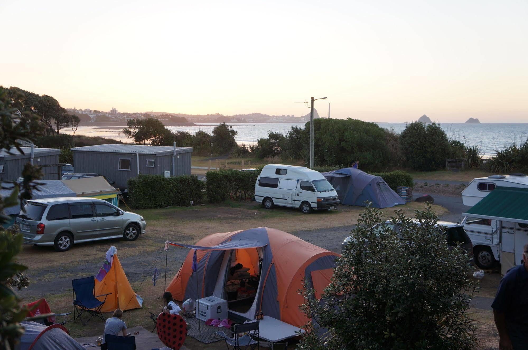 Fitzroy Beach Holiday Park นิวพลีมัธ ภายนอก รูปภาพ